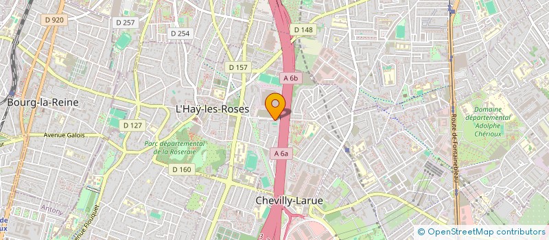 localisation de l'entreprise MADAME NAJAT HAKMI à L'HAY-LES-ROSES