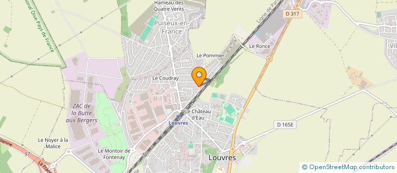 localisation de l'entreprise MADAME NAJAT HAMMADI à LOUVRES