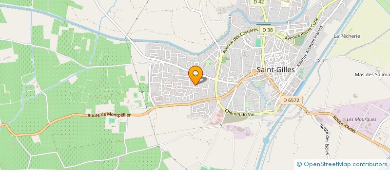 localisation de l'entreprise MADAME NAJAT KABBOUCH  SAINT-GILLES