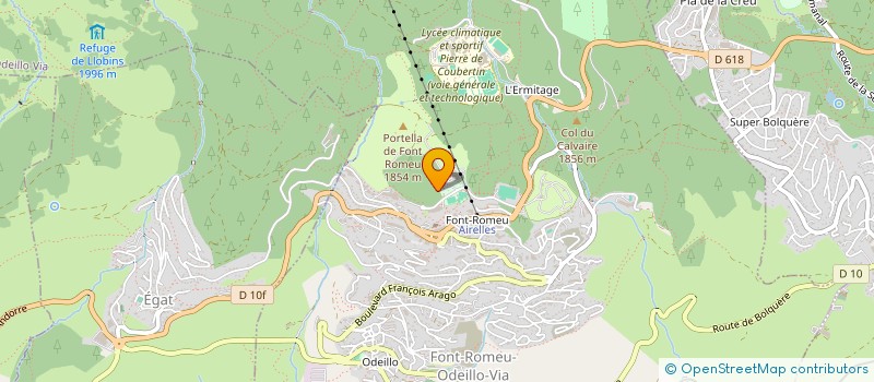 localisation de l'entreprise MADAME NAJAT MOUADDIB  FONT-ROMEU-ODEILLO-VIA