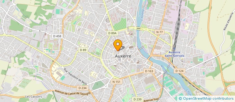 localisation de l'entreprise MADAME NAJAT MRABTI à AUXERRE