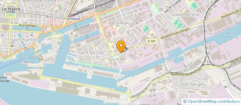 localisation de l'entreprise MADAME NAJAT NOUR à LE HAVRE