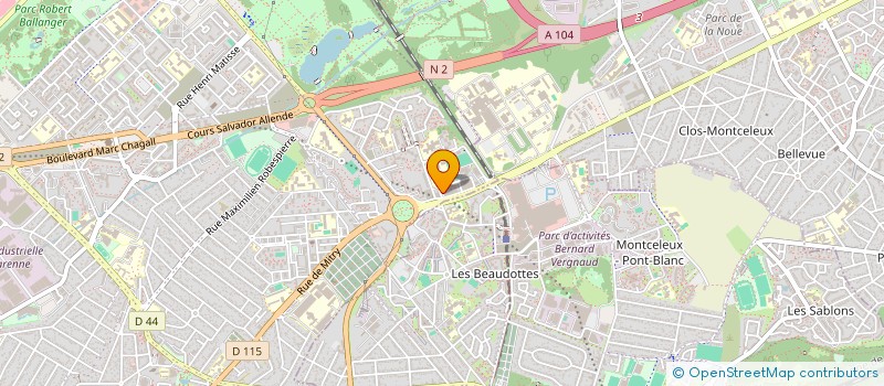 localisation de l'entreprise MADAME NAJAT SAISSE à AULNAY-SOUS-BOIS