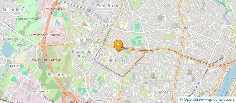 localisation de l'entreprise MADAME NAJAT SOUBAA à NANTES