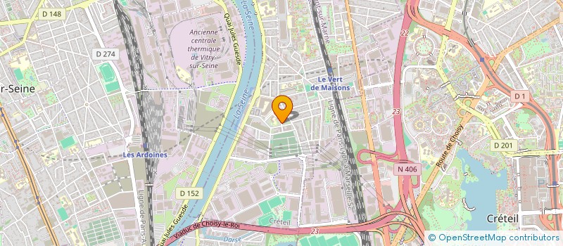 localisation de l'entreprise MADAME NAJAT TAGUENZA à ALFORTVILLE