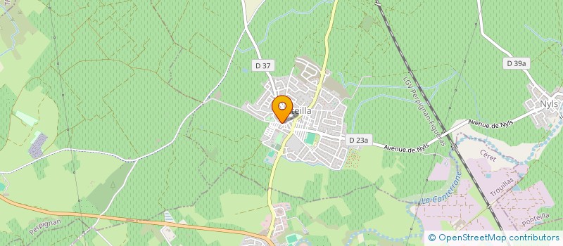 localisation de l'entreprise MADAME NAJAT THEYBEL  PONTEILLA