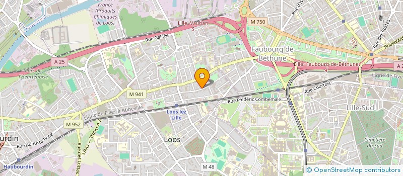 localisation de l'entreprise MADAME NAJATE CHAHED  LOOS