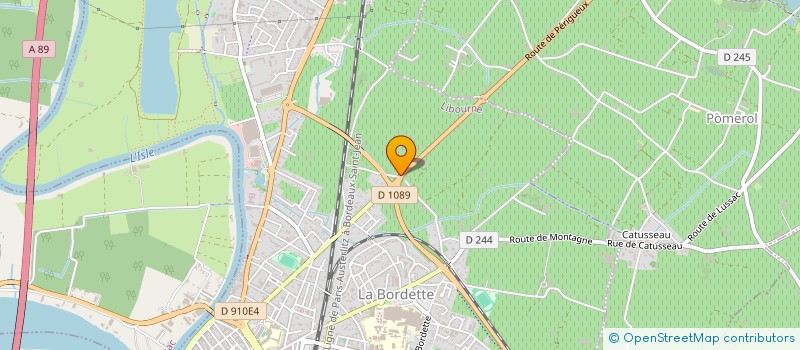 localisation de l'entreprise MADAME NAJATE GRIBEZ  LIBOURNE