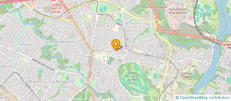 localisation de l'entreprise MADAME NAJATE OUDANI à NANTES