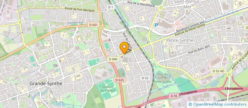 localisation de l'entreprise MADAME NAJATTE BENMALEK à DUNKERQUE