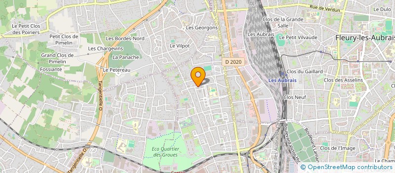 localisation de l'entreprise MADAME NAJATTE ERRAJRAJI à ORLEANS
