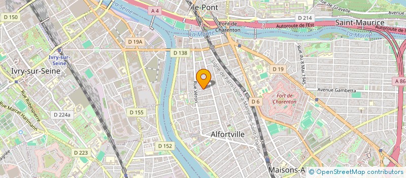 localisation de l'entreprise MADAME NAJATTE OULHAJ à ALFORTVILLE