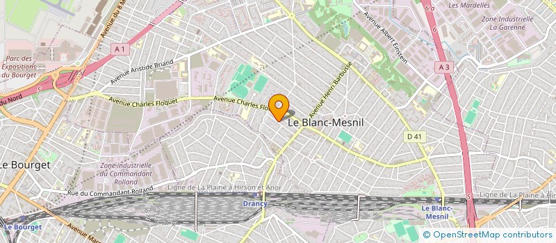 localisation de l'entreprise MADAME NAJDAN JOVANOVIC à LE BLANC-MESNIL