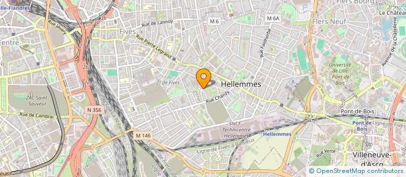 localisation de l'entreprise MADAME NAJET BENAMEUR à LILLE