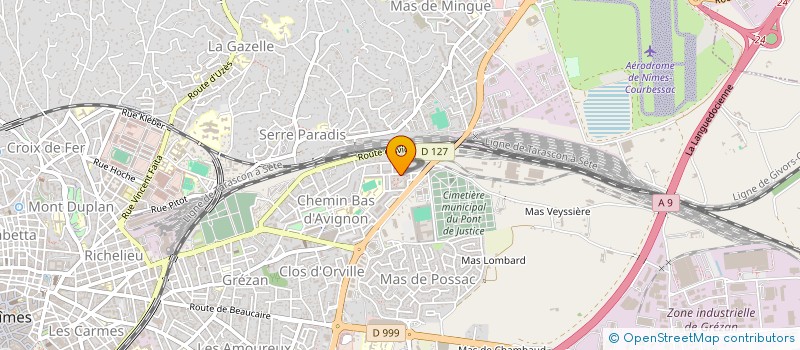 localisation de l'entreprise MADAME NAJET JAAFAR à NIMES