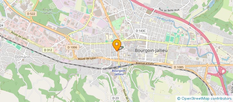 localisation de l'entreprise MADAME NAJET MALLEM à BOURGOIN-JALLIEU