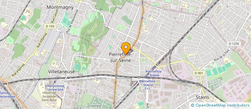 localisation de l'entreprise MADAME NAJET MRABET à PIERREFITTE-SUR-SEINE