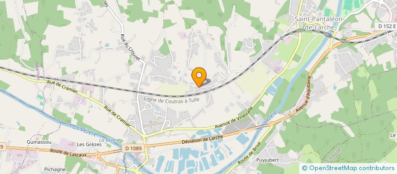 localisation de l'entreprise MADAME NAJET ZIHI  SAINT-PANTALEON-DE-LARCHE