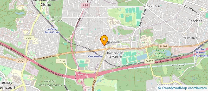 localisation de l'entreprise MADAME NAJETE BERRADJA  GARGES-LES-GONESSE