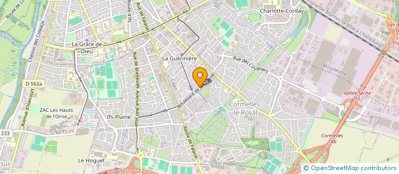 localisation de l'entreprise MADAME NAJETE BOUABDALLAOUI  CAEN