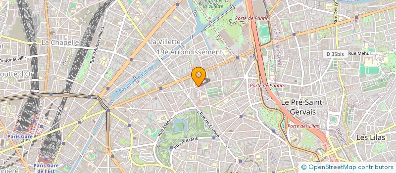 localisation de l'entreprise MADAME NAJETE HABIB  PARIS