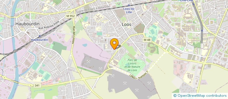 localisation de l'entreprise MADAME NAJETTE AKKABI à LOOS