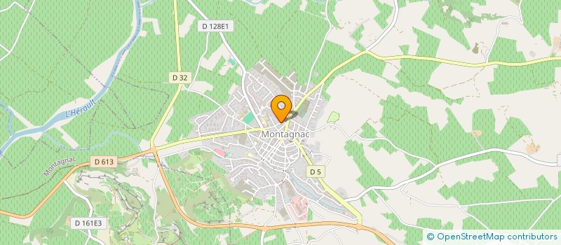 localisation de l'entreprise MADAME NAJIA EL AMRANI à MONTAGNAC