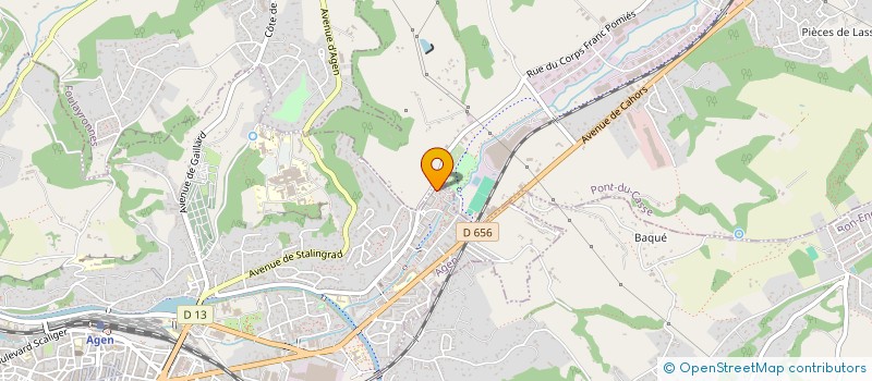 localisation de l'entreprise MADAME NAJIA EL HAMDOUCHI  AGEN