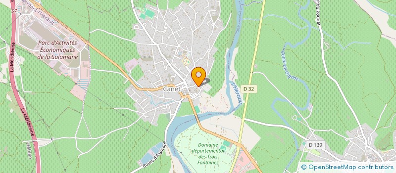 localisation de l'entreprise MADAME NAJIA NECHAB  CANET