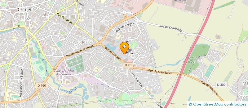 localisation de l'entreprise MADAME NAJIA OUAMIRA à CHOLET