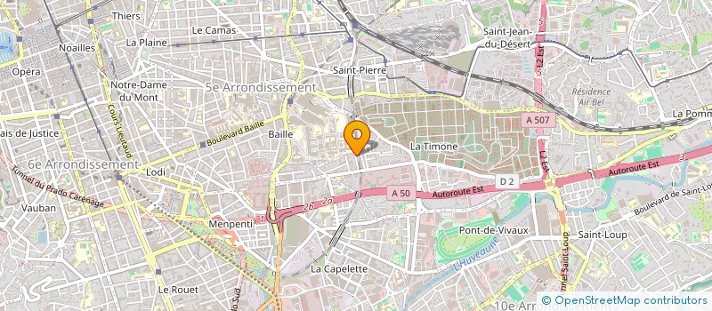 localisation de l'entreprise MADAME NAJIA SABER à MARSEILLE