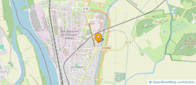 localisation de l'entreprise MADAME NAJIA ZINOUNI  ARLES