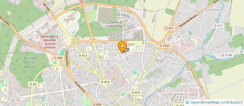 localisation de l'entreprise MADAME NAJIBA HADDAD à MELUN