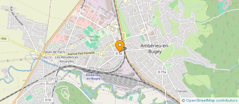 localisation de l'entreprise MADAME NAJIBA HARRABI à AMBERIEU-EN-BUGEY