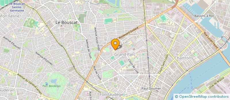 localisation de l'entreprise MADAME NAJIBA OZBEK  BORDEAUX