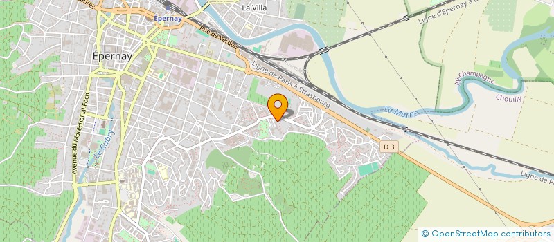 localisation de l'entreprise MADAME NAJIBEH MOHAMMADI à EPERNAY