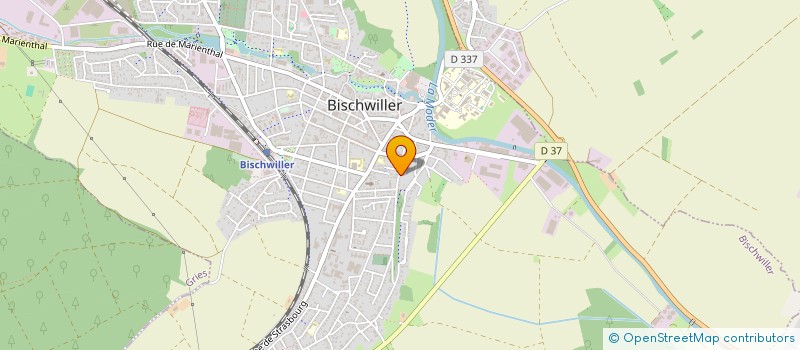 localisation de l'entreprise MADAME NAJIMA KARZAZI  BISCHWILLER