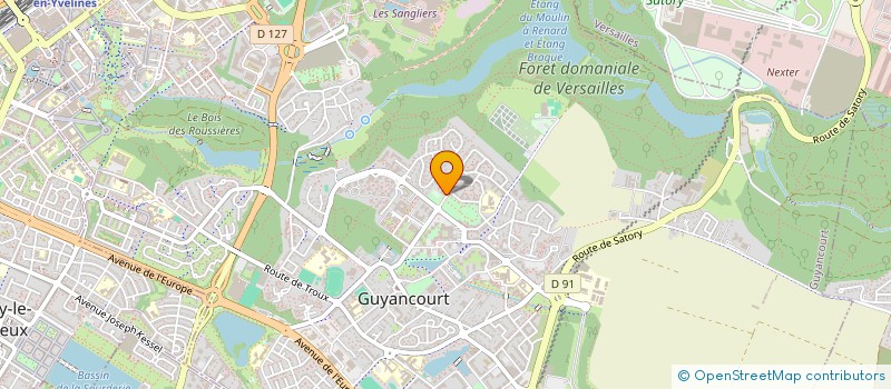 localisation de l'entreprise MADAME NAJLA BOULIFA  GUYANCOURT