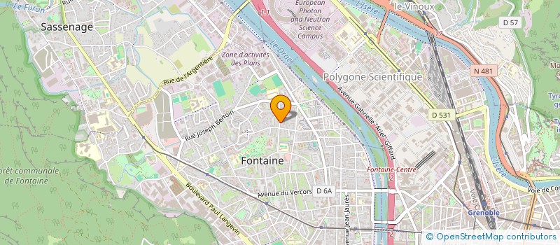 localisation de l'entreprise MADAME NAJLA ZGAREN à FONTAINE