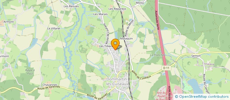 localisation de l'entreprise MADAME NAJLAE BARKA  DOMMARTIN-LES-CUISEAUX