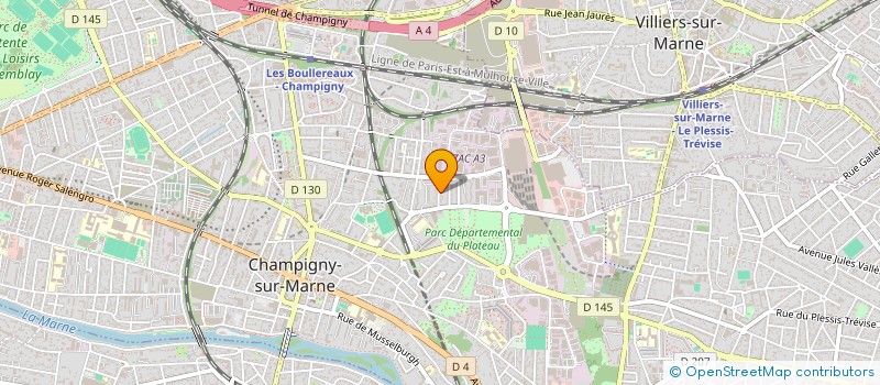 localisation de l'entreprise MADAME NAJMA BUTT à CHAMPIGNY-SUR-MARNE