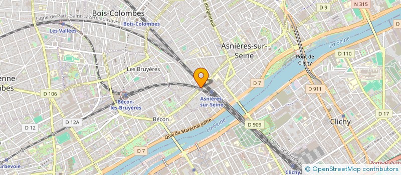 localisation de l'entreprise MADAME NAJMA MOUMOU à ASNIERES-SUR-SEINE