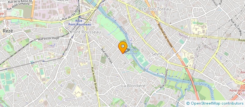 localisation de l'entreprise MADAME NAJOA ALAOUI  REZE