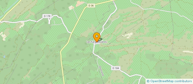 localisation de l'entreprise MADAME NAJOUA BEN BELGACEM  QUARANTE