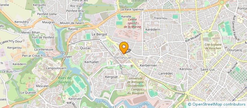 localisation de l'entreprise MADAME NAJOUA BOUAZZA à BREST