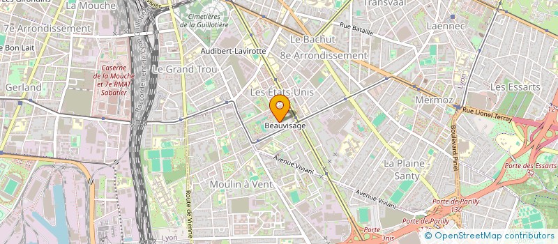 localisation de l'entreprise MADAME NAJOUA HABIB  LYON