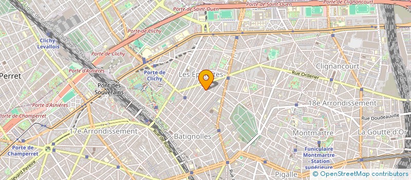 localisation de l'entreprise MADAME NAJOUA HOCINE  PARIS