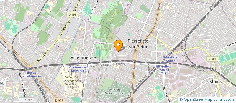 localisation de l'entreprise MADAME NAJOUA KADRI à PIERREFITTE-SUR-SEINE
