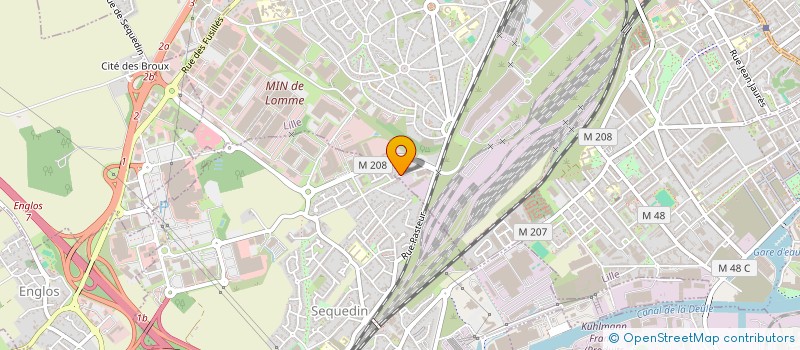localisation de l'entreprise MADAME NAJOUA LABHIH à LILLE