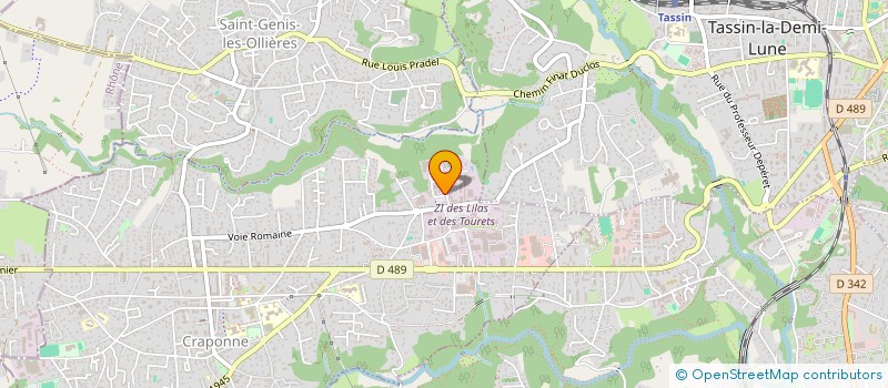 localisation de l'entreprise MADAME NAJOUA OUNALLI  LYON